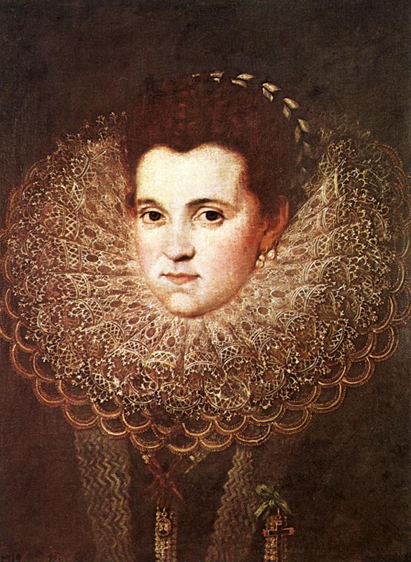 PANTOJA DE LA CRUZ, Juan Portrait of a Woman dh Sweden oil painting art